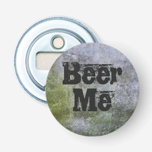 Bier mich an der Mossy-Steinmauer Flaschenöffner