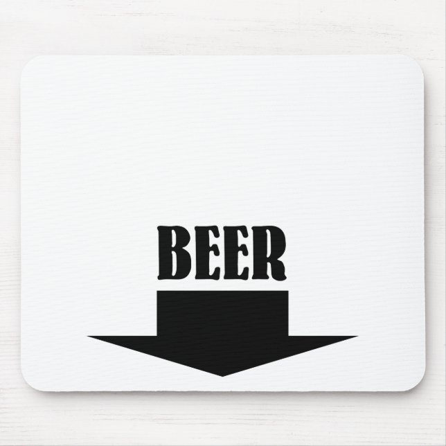 Bier Mousepad (Vorne)