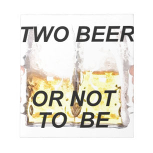 Bier Notizblock