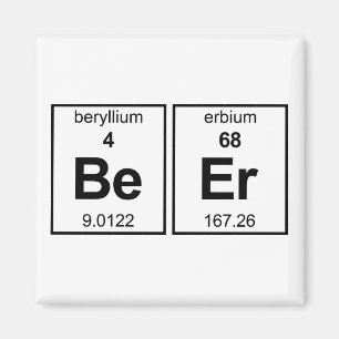 Bier-Periodensystem Magnet