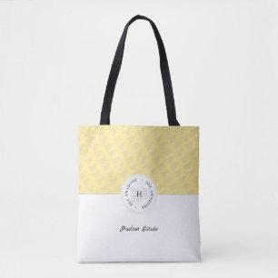 Bier Phantastisch Silver Honey Bee Personalisiert  Tasche