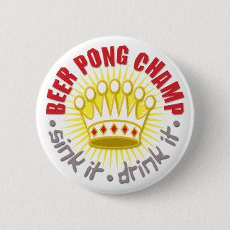 Bier Pong Champions-Knopf Button