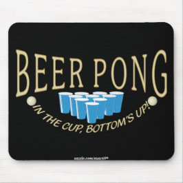 Bier Pong Mousepad