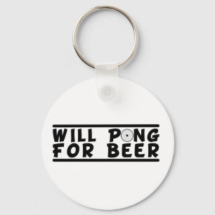 Bier Pong Schlüsselkette Schlüsselanhänger