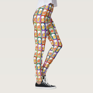 BIER Pop-Kunst-Leggings Leggings