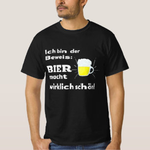 Bier Quote Funny Funny Funny Shops T-Shirt
