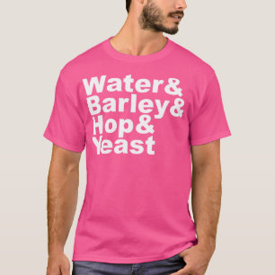 Bier-Rezept T-Shirt