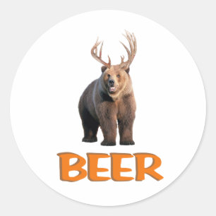 Bier Runder Aufkleber