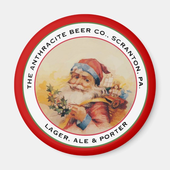 BIER SANTA MAGNET (Vorne)