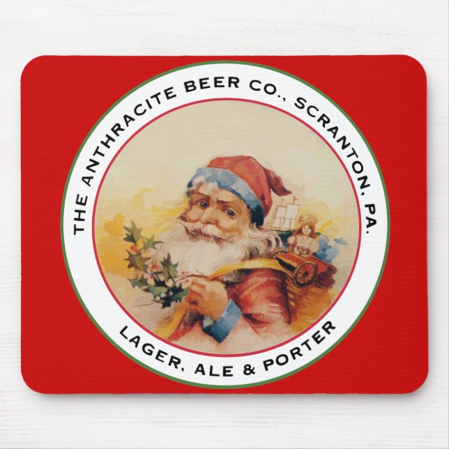 BIER SANTA MOUSEPAD (Vorne)