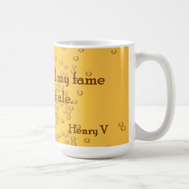 Bier Shakespeare Henry V/Ale-/Kaffee-Tasse Kaffeetasse (Rechts)