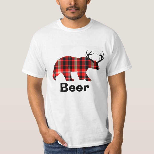 Bier-Shirt. Lustiges Geschenk T-Shirt (Vorderseite)