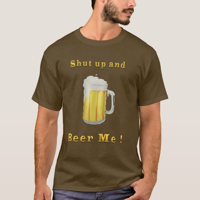 Bier-Spaß-T - Shirt (Vorderseite)