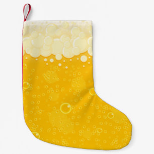 Bier sprudelt 🍺 kleiner weihnachtsstrumpf