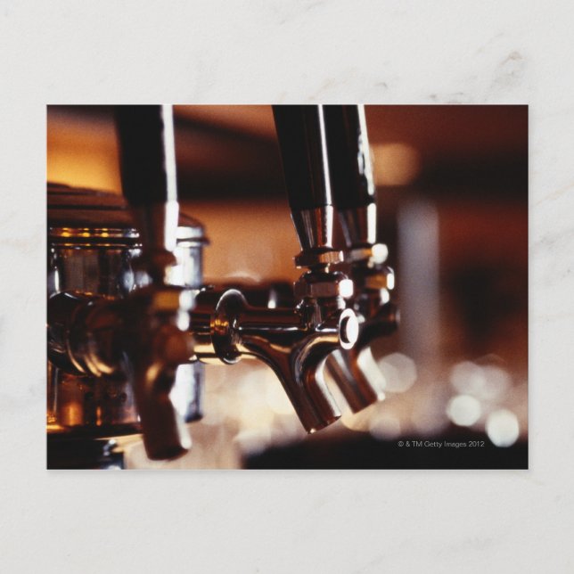Bier Steche Postkarte (Vorderseite)