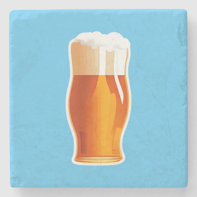 Bier Steinuntersetzer (Vorderseite)
