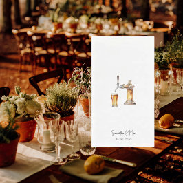 Bier-Stich Serviette