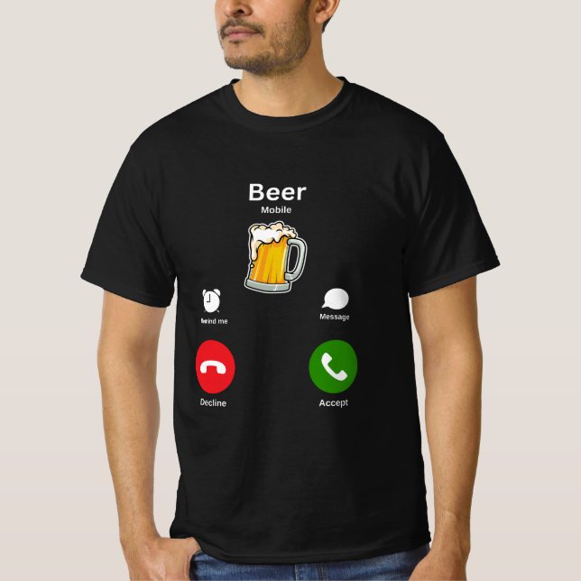Bier-T - Shirt (Vorderseite)
