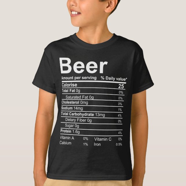 Bier T-Shirt (Vorderseite)