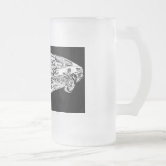 Bier-Tasse Datsun 280zx Mattglas Bierglas