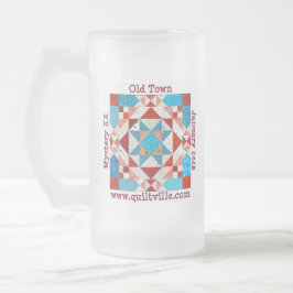 Bier-Tasse für das Rätsel der Altstadt Mattglas Bierglas