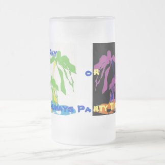 Bier-Tasse Mattglas Bierglas