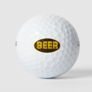 Bier Tasse Oval Golfball