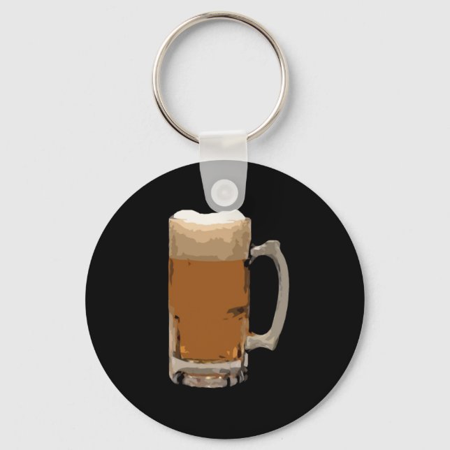 Bier-Tasse Schlüsselanhänger (Vorderseite)