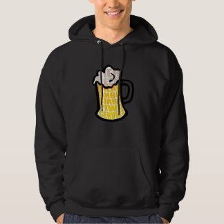 Bier Tasse trinken Foam Cerveza Internationale Bie Hoodie