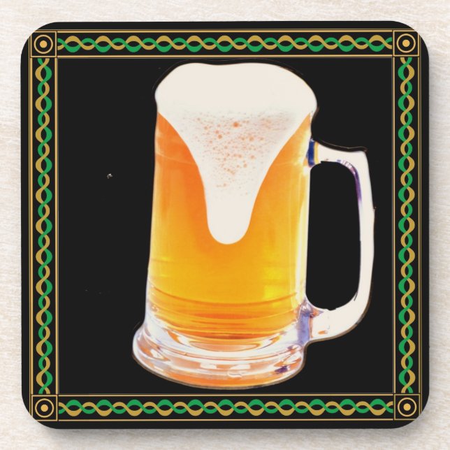 Bier-Tasse-Untersetzer Untersetzer (Vorderseite)