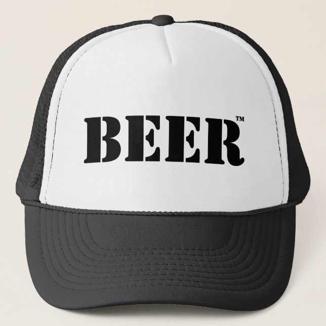 Bier Trademark Trucker Hat Truckerkappe (Vorderseite)