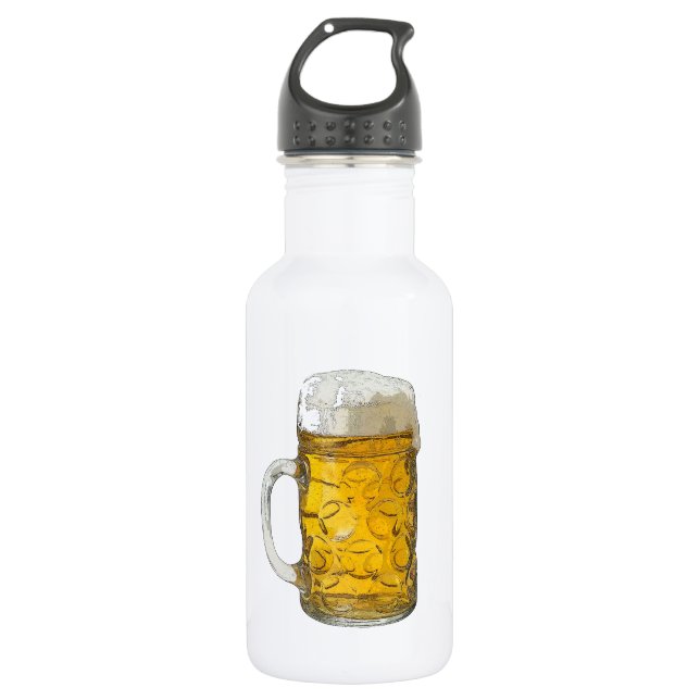 Bier Trinkflasche (Vorderseite)