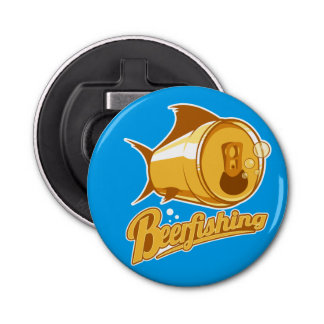 Bier u. Fischen Flaschenöffner