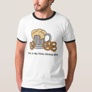 Bier und Brezeln verurteilen das Speisen des T - T-Shirt