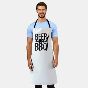 Bier und GRILLEN Schürze