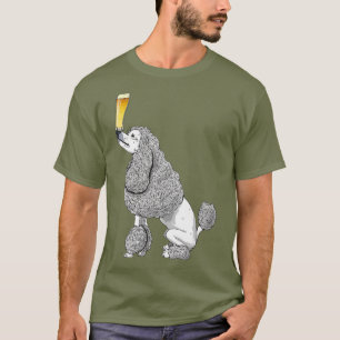 Bier und Hunde Shirt Niedlicher Hundeshirt Floß Bi