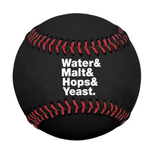 Bier = Wasser & Malt & Hopfen & Hefe. Baseball