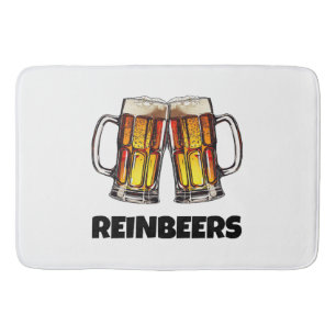 Bier Weihnachten Reinbeers Badematte