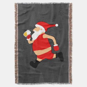 Bier Weihnachtsmann Weihnachten Decke