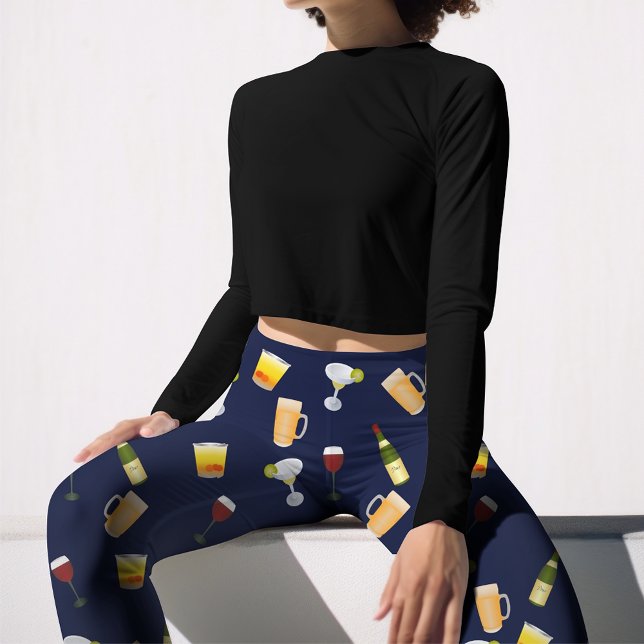Bier, Wein und Margarita Leggings (Von Creator hochgeladen)