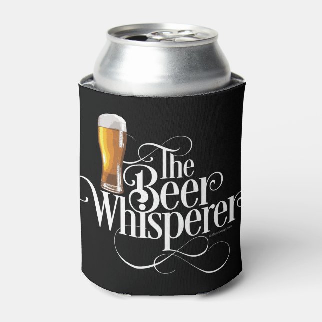 Bier Whisperer Can Cooler Dosenkühler (Kanne Vorderseite)