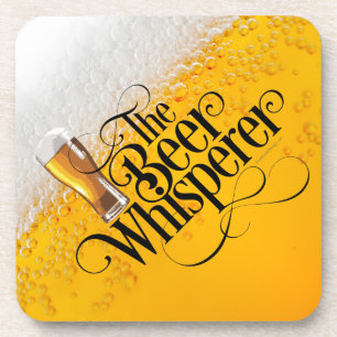 Bier Whisperer Getränkekasten Getränkeuntersetzer