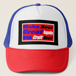 Bier wieder großartig Art 2 machen Truckerkappe