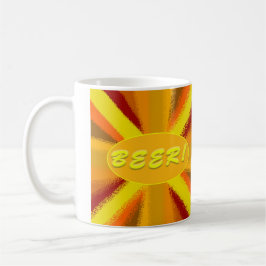 BIER! Witz Tasse für Bierliebhaber