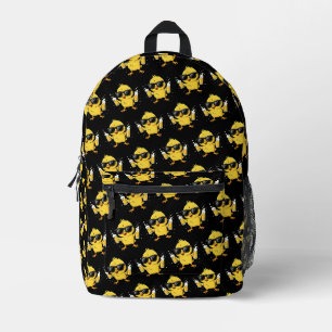 Bier-Zeit Madafakas Lustiges Meme Ente Gans Retro Bedruckter Rucksack