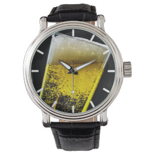 Bier-Zeit-Uhr Armbanduhr