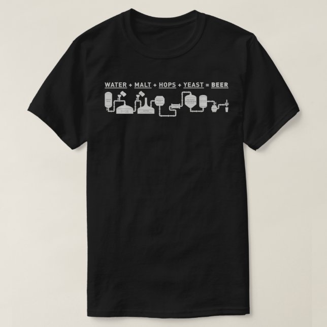 Bier Zyklusdiagramm für den hausgemachten Pullover (Design vorne)