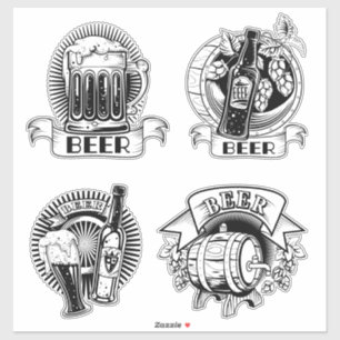 Bieraufkleber Aufkleber