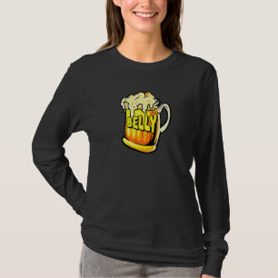Bierbauch Alkohol Bier Biertrinker Zubehör T-Shirt