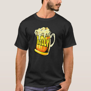 Bierbauch Alkohol Bier Getränke Zubehör T-Shirt